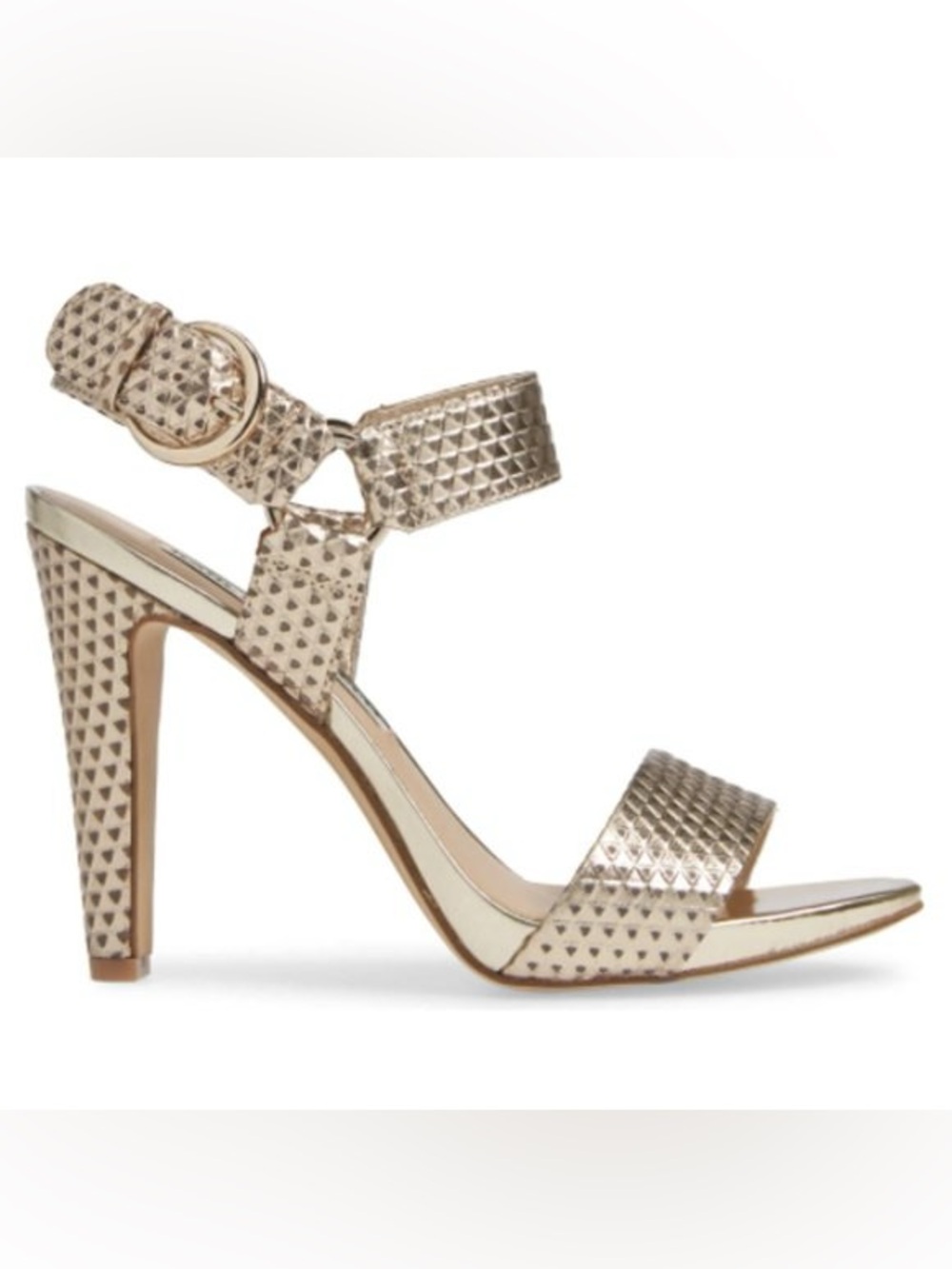 Karl Lagerfeld Cieone Platform Heels - Gold